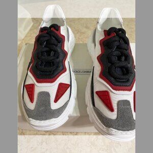 D&G Kids Mixed Leather Running Sneakers (Orig. $595) w/tax (Size 13 US) (31EU)